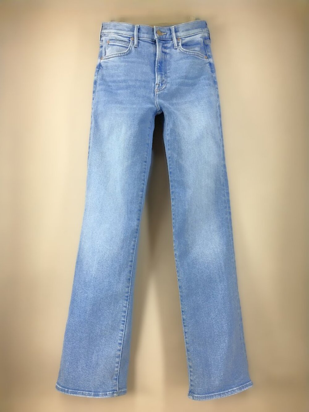 MOTHER "The Kick It" High Waist Straight Leg Jeans - size 26 - "Your Turn" wash - Picture 2 of 16